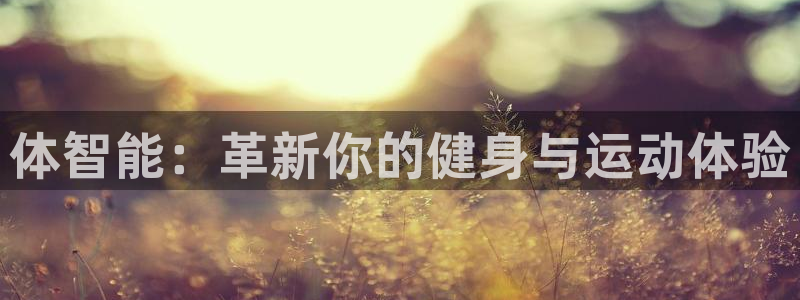 富联娱乐注册7o777皓:体智能:革新你的健身与运动体验